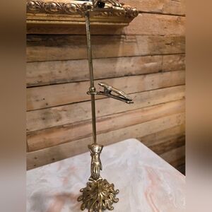 Brass Note/Photo Holder with Clip - Gold